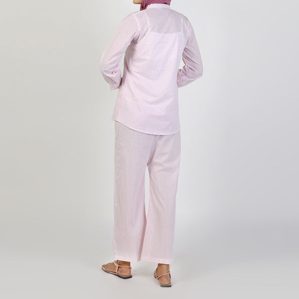 Women's Western Co-Ord Set - Pink