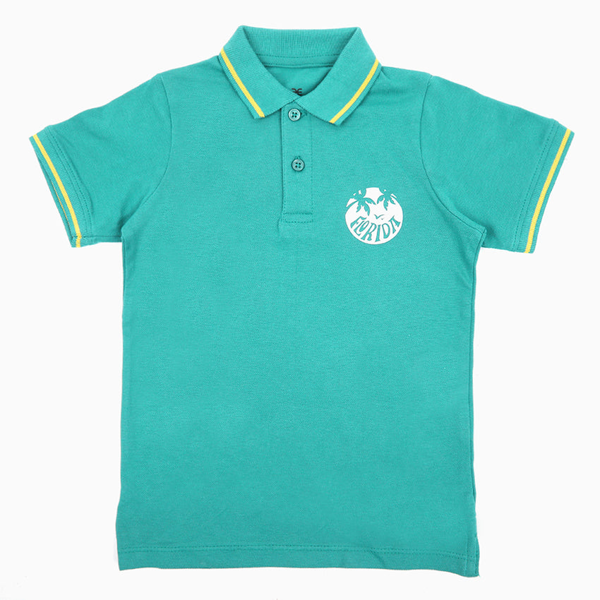 Eminent Boys Polo T-Shirt - Green