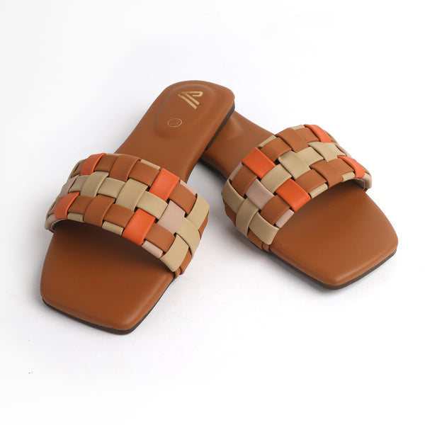 Women's Slipper - Mustard