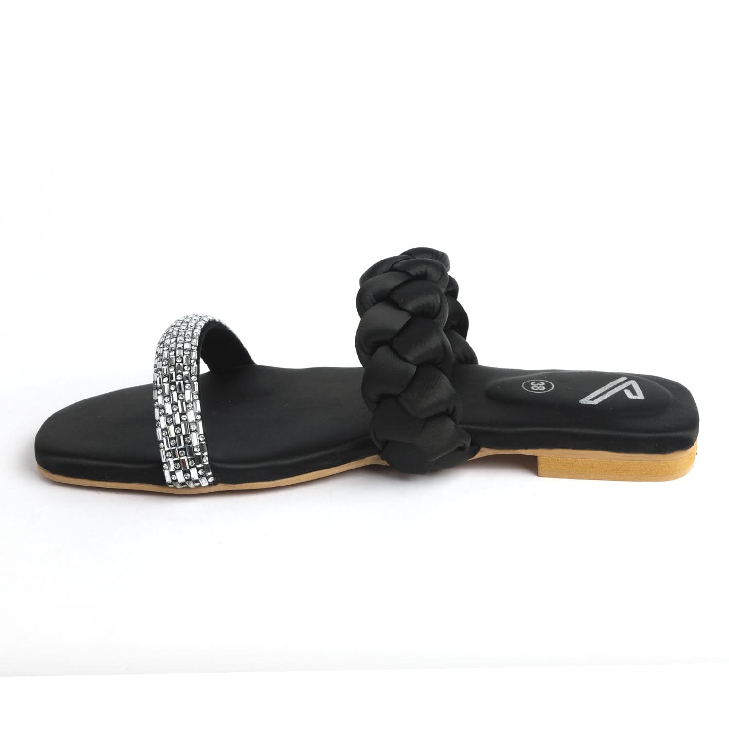 Women's Slipper - Black, Women Slippers, Chase Value, Chase Value