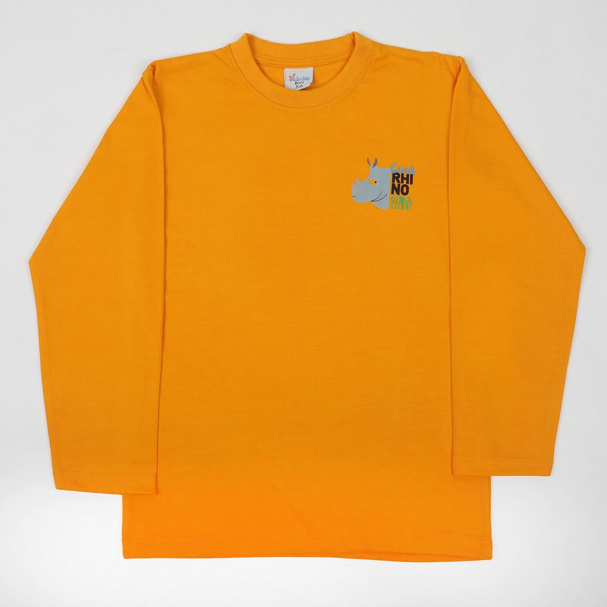 Boys Full Sleeves T-Shirt - Yellow, Boys T-Shirts, Chase Value, Chase Value