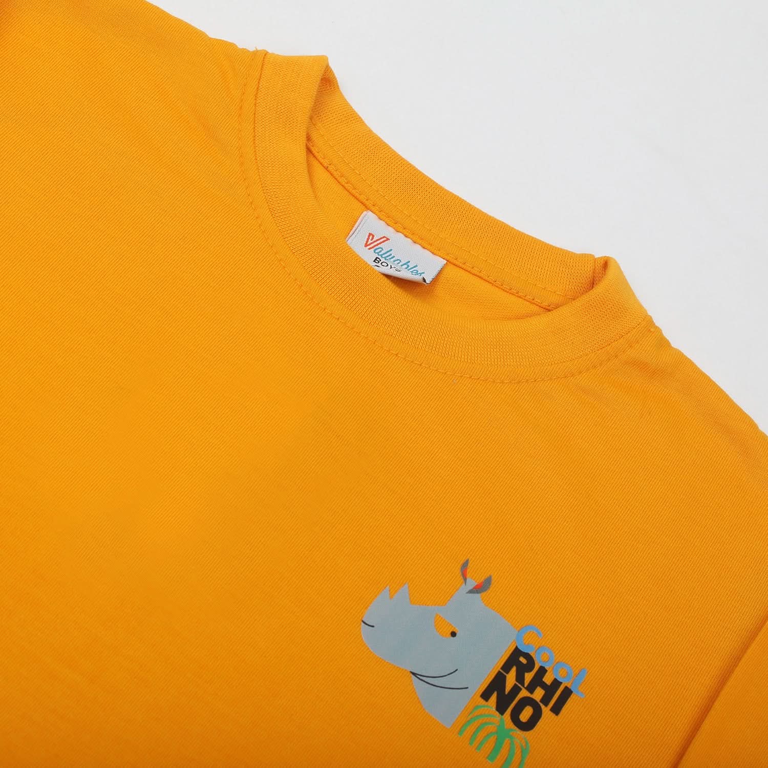 Boys Full Sleeves T-Shirt - Yellow, Boys T-Shirts, Chase Value, Chase Value