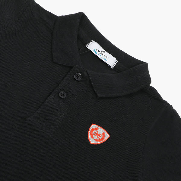 Eminent Boys Polo T-shirt - Black