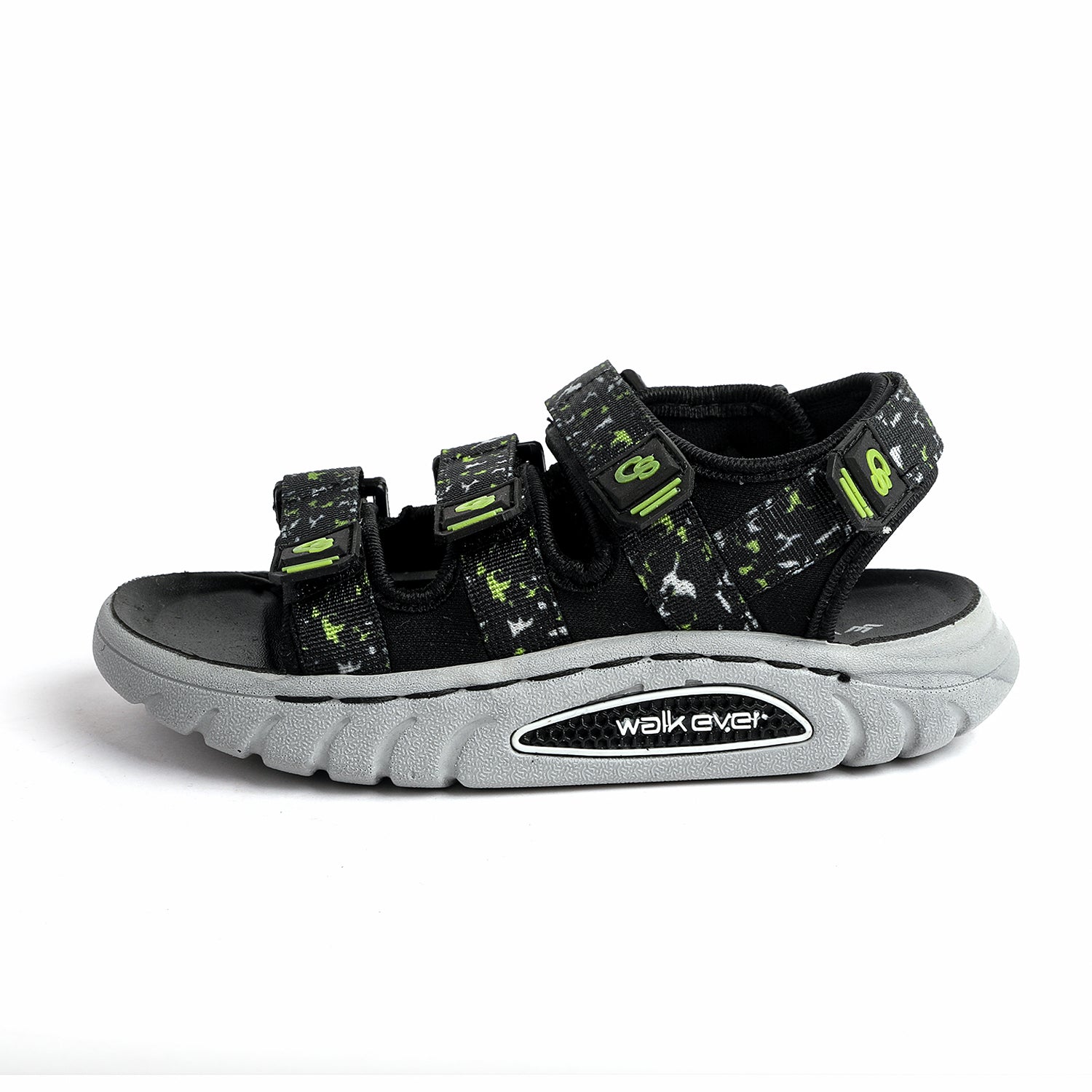 Boys Kito Sandal - Black, Boys Sandals, Chase Value, Chase Value