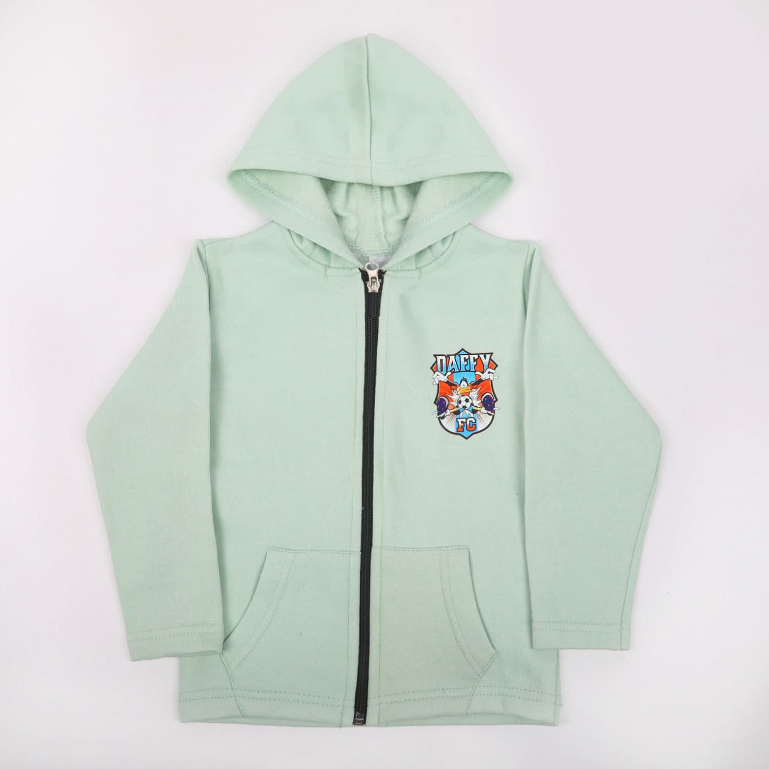 Boys Full Sleeves Hoodie - Light Green, Boys Hoodies & Sweat Shirts, Chase Value, Chase Value