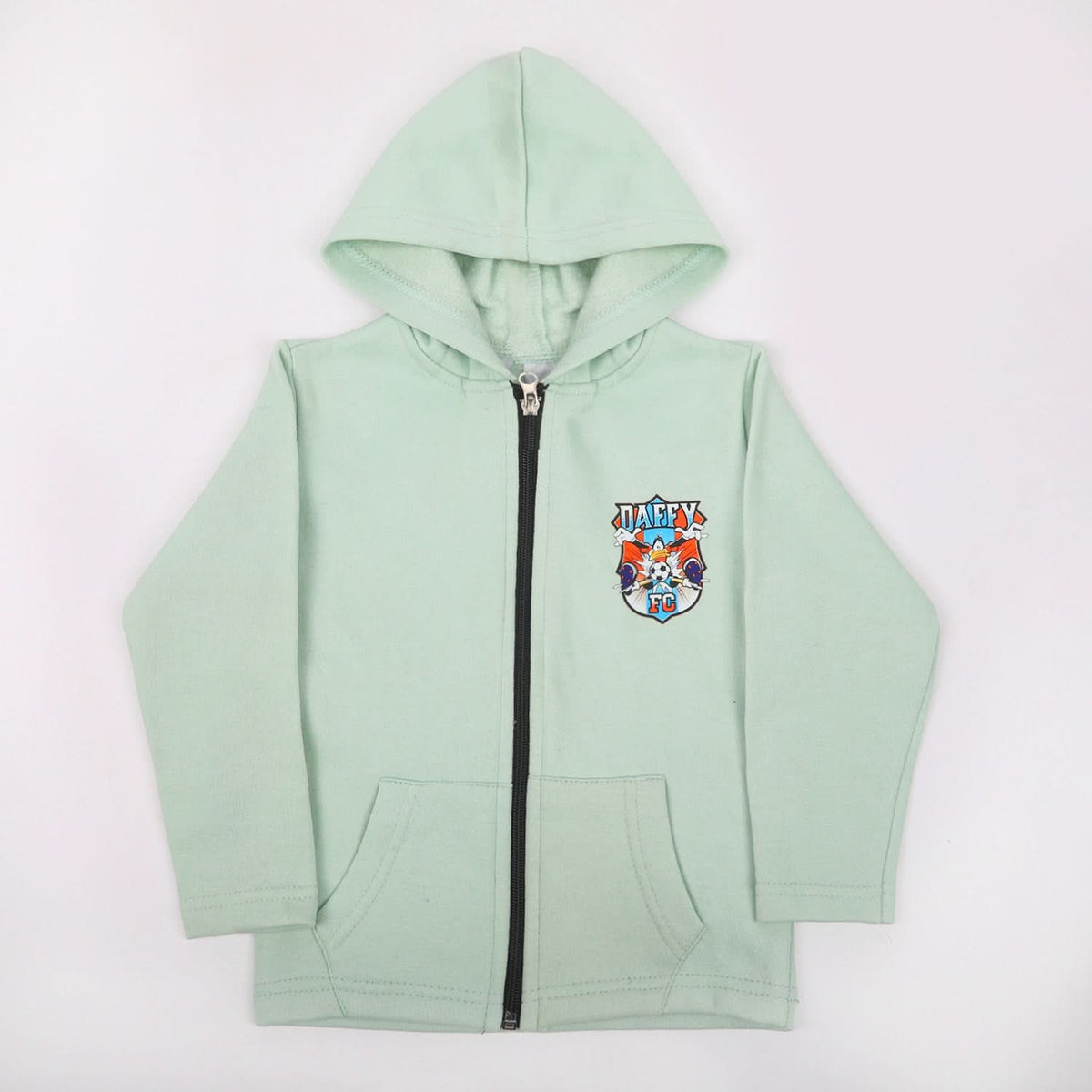 Boys Full Sleeves Hoodie - Light Green, Boys Hoodies & Sweat Shirts, Chase Value, Chase Value