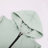 Boys Full Sleeves Hoodie - Light Green, Boys Hoodies & Sweat Shirts, Chase Value, Chase Value