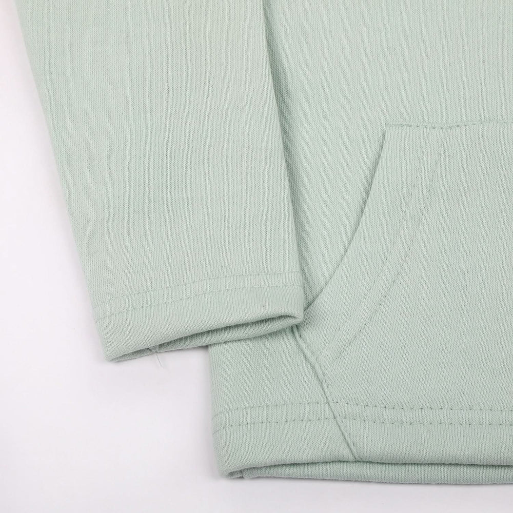 Boys Full Sleeves Hoodie - Light Green, Boys Hoodies & Sweat Shirts, Chase Value, Chase Value