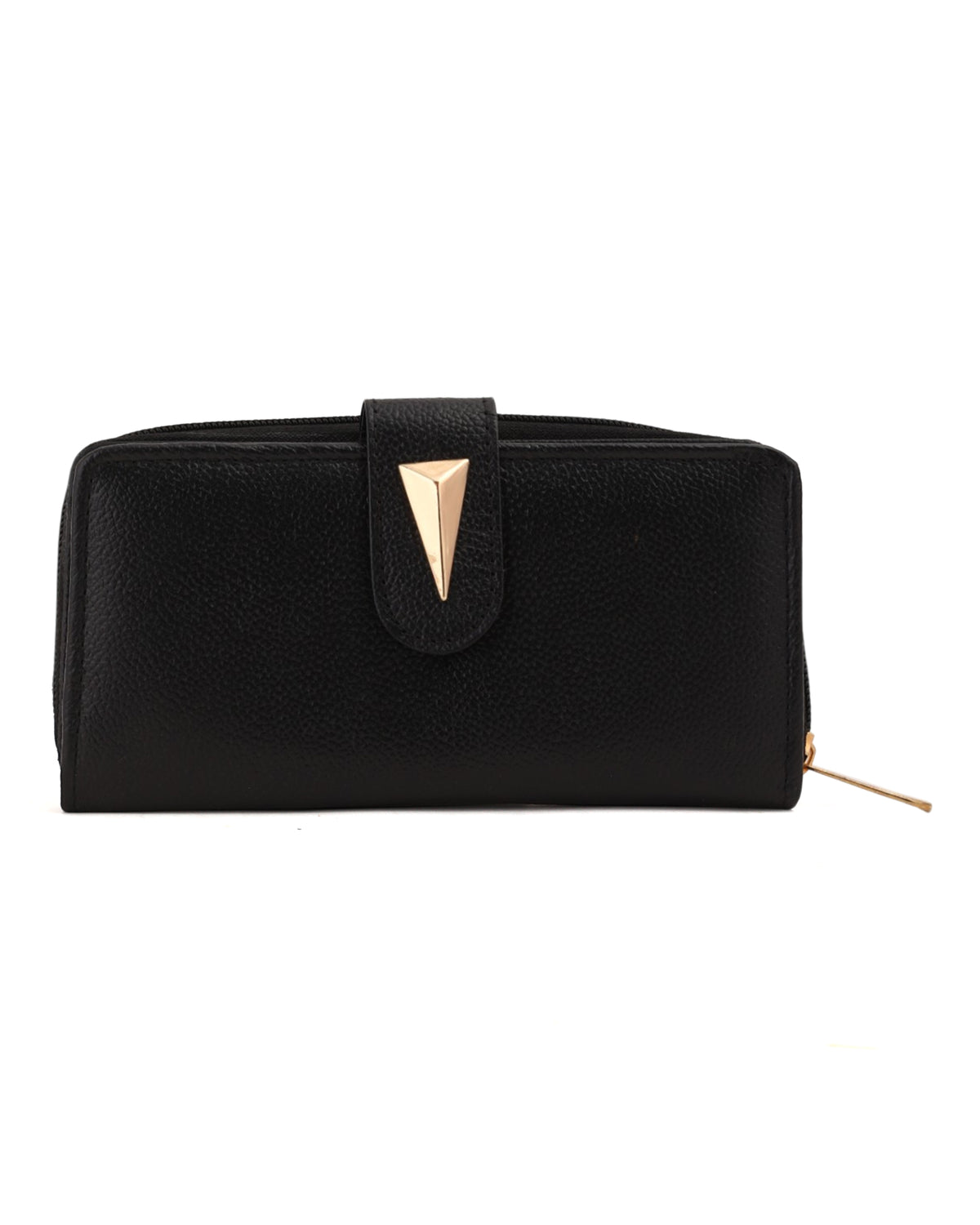 Women's Leather Zipper Wallet