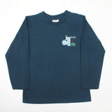 Boys Full Sleeves T-Shirt - Steel Green, Boys T-Shirts, Chase Value, Chase Value
