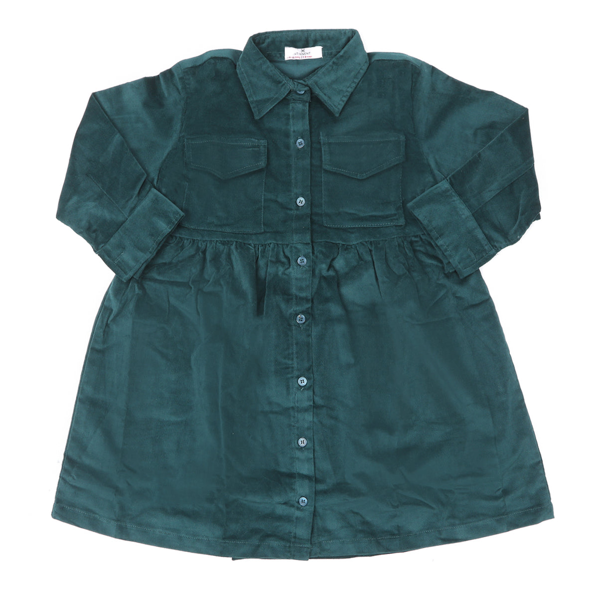 Girls Frock - Dark Green, Girls Frocks, Chase Value, Chase Value