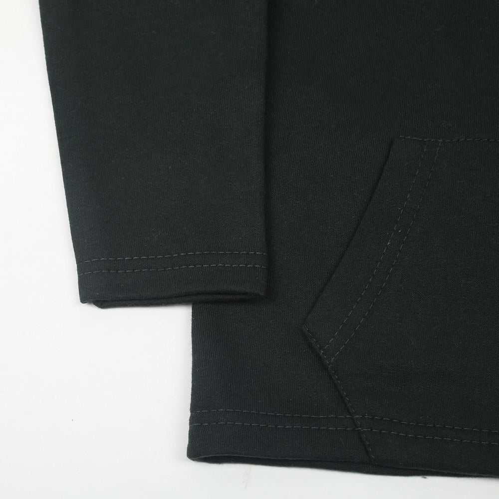 Boys Full Sleeves Hoodie - Dark Green, Boys Hoodies & Sweat Shirts, Chase Value, Chase Value