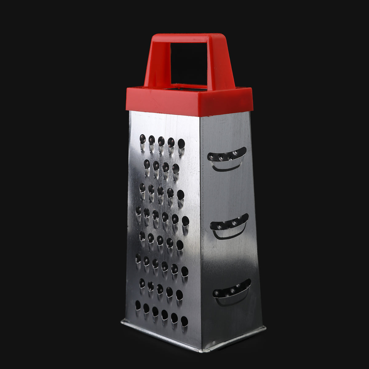 Grater 4 Side - Red, Kitchen Tools, Chase Value, Chase Value