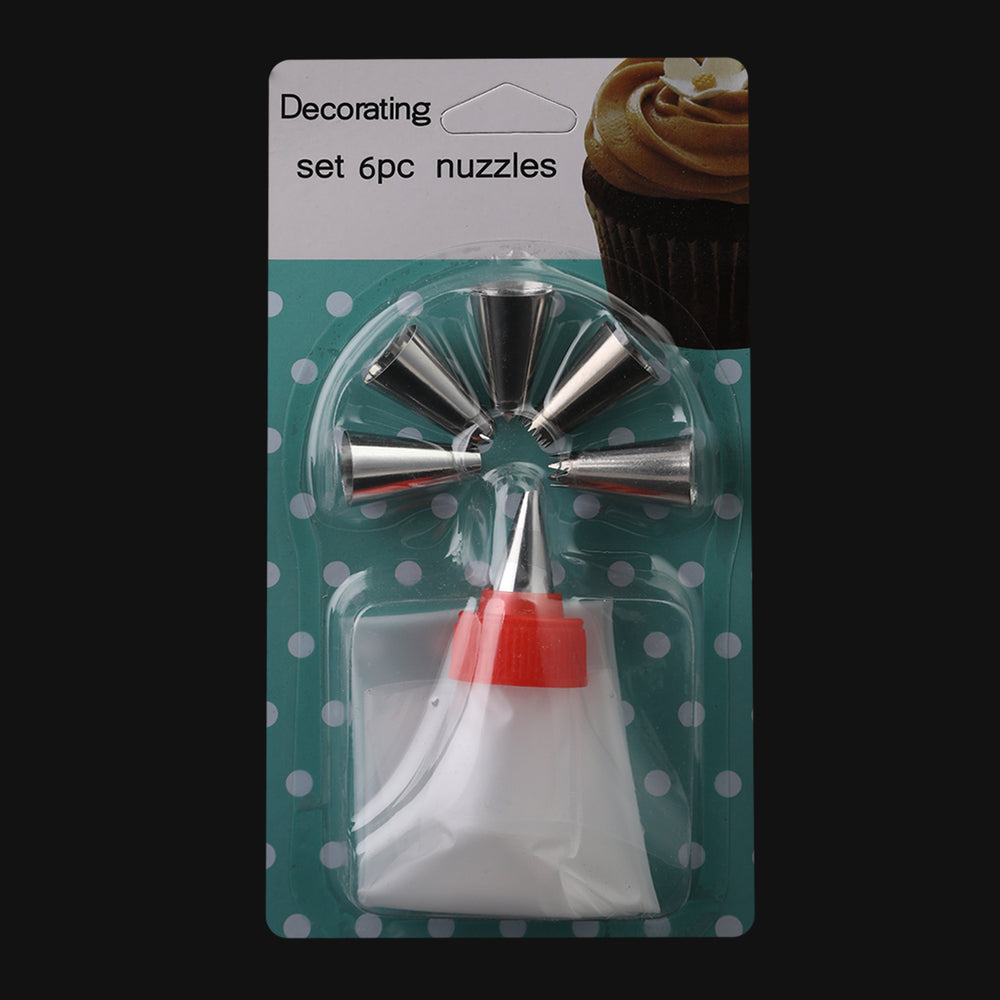 Cake Decorating Nuzzles Pack Of 6, Baking, Chase Value, Chase Value