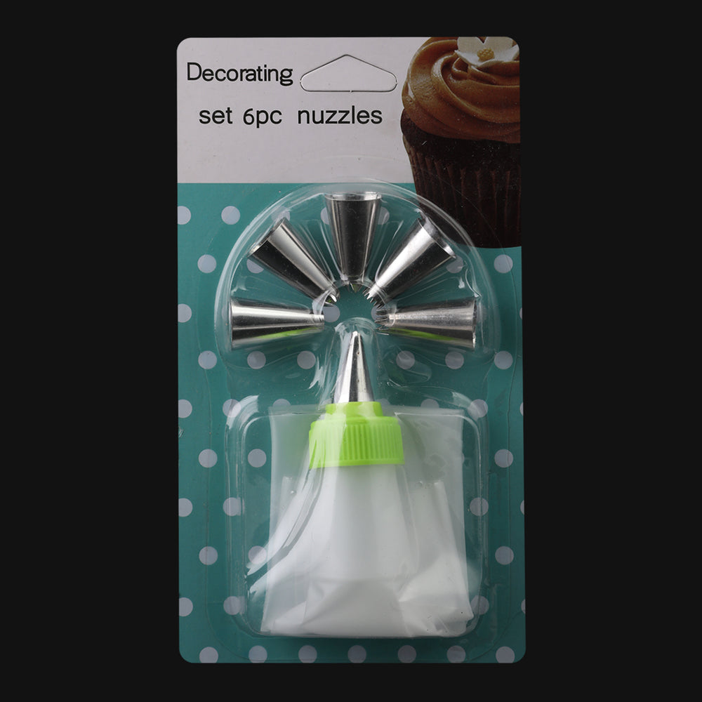 Cake Decorating Nuzzles Pack Of 6, Baking, Chase Value, Chase Value
