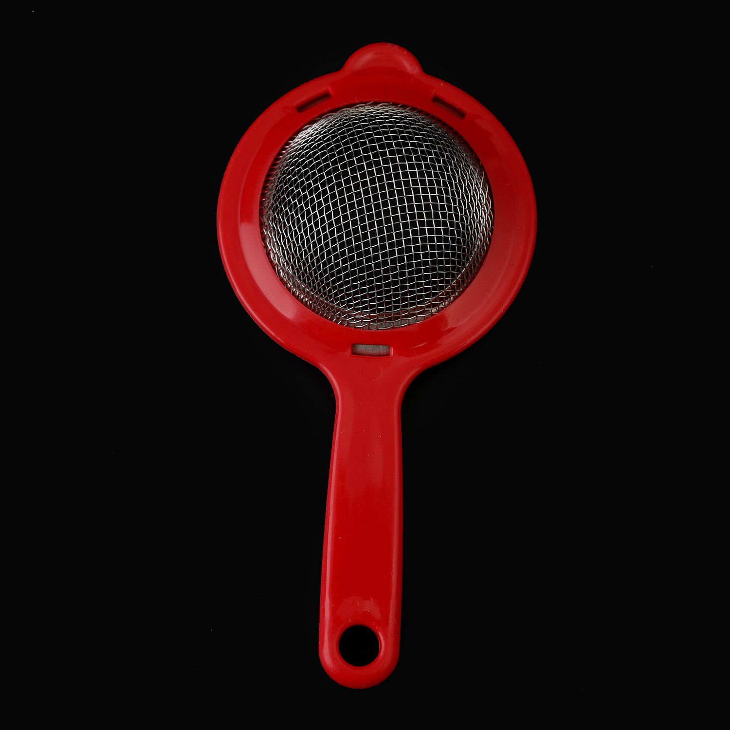 Tea Strainer Plastic 7 Cm - Red, Strainer, Chase Value, Chase Value