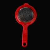 Tea Strainer Plastic 7 Cm - Red, Strainer, Chase Value, Chase Value
