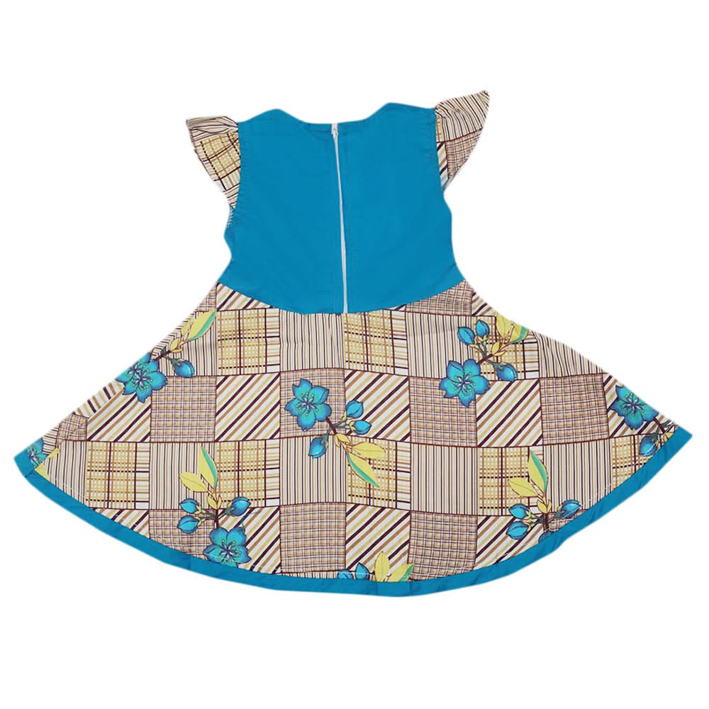 Girls Frock - Blue, Girls Frocks, Chase Value, Chase Value