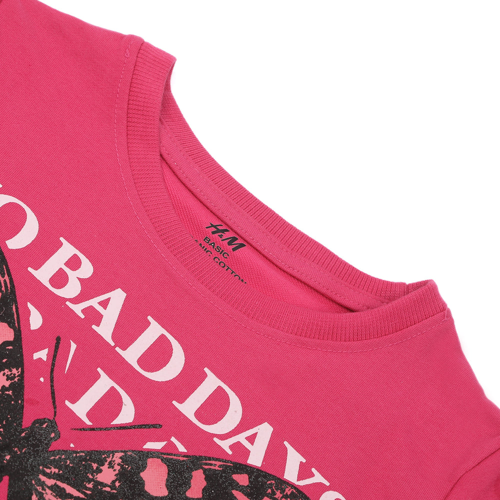 Girls Full Sleeves Sweat Shirt - Pink, Girls Hoodies & Sweat Shirts, Chase Value, Chase Value