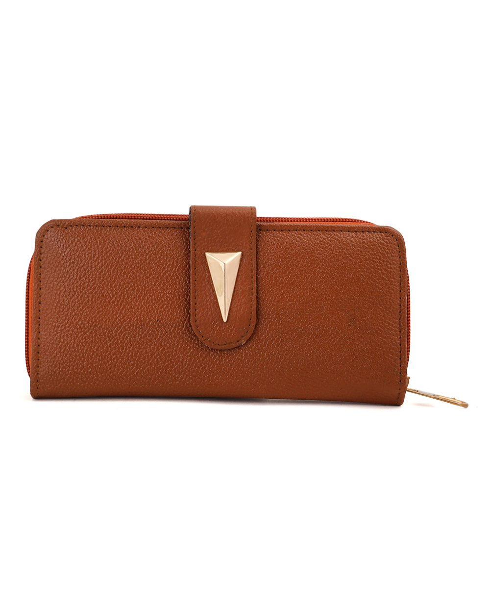 Women's Leather Zipper Wallet