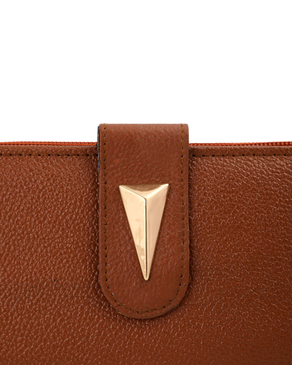 Women's Leather Zipper Wallet