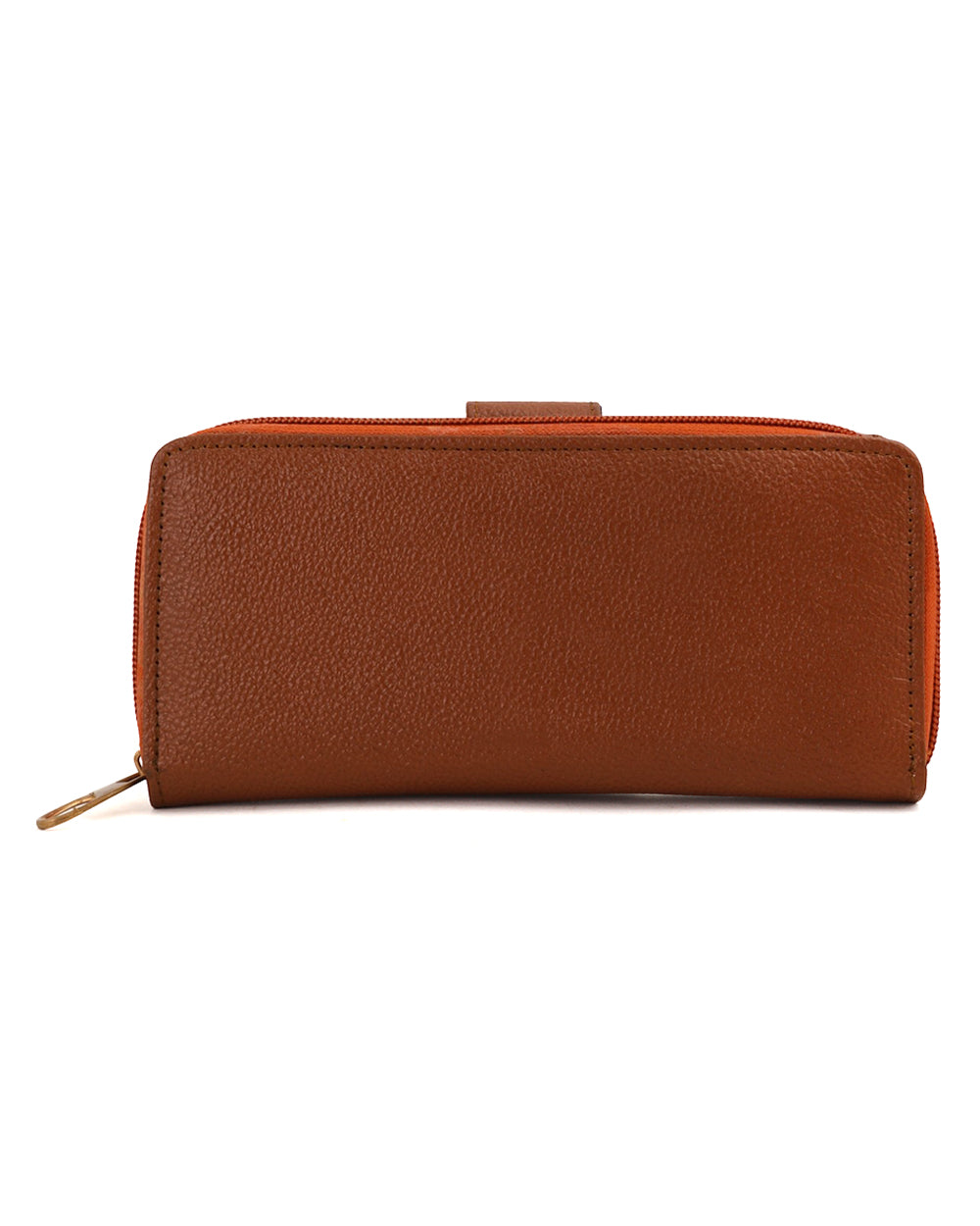 Women's Leather Zipper Wallet