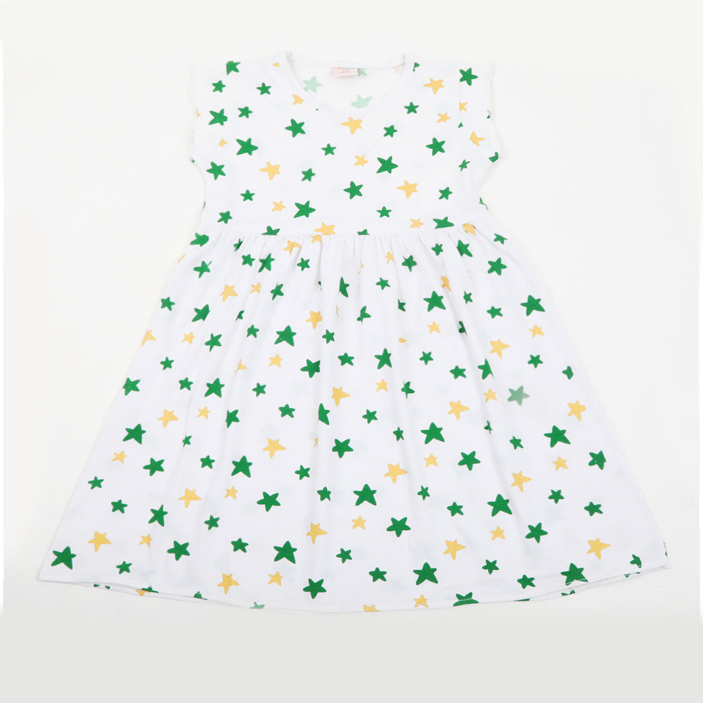 Newborn Girls Independence Frock - White, Newborn Girls Frocks, Chase Value, Chase Value