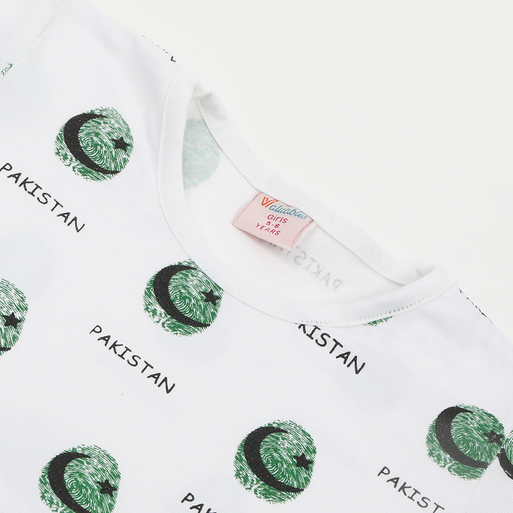 Newborn Girls Independence Frock - White, Newborn Girls Frocks, Chase Value, Chase Value