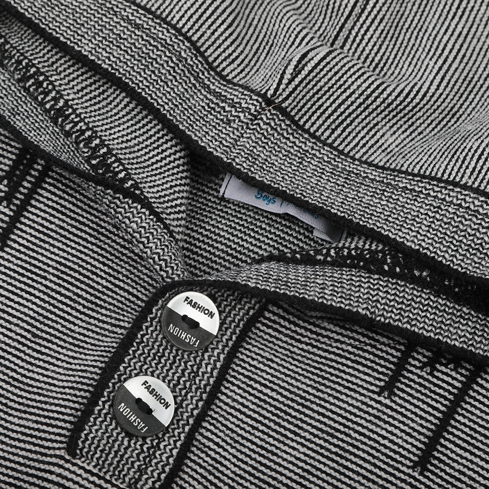 Eminent Boys Full Sleeves Hoodie Sweater - Gray & Black, Boys Sweaters, Eminent, Chase Value