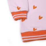 Girls Full Sleeves Hoodie T-Shirt - Light Purple, Girls Hoodies & Sweat Shirts, Chase Value, Chase Value