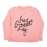 Girls Full Sleeves T-Shirt - Pink, Girls T-Shirts, Chase Value, Chase Value