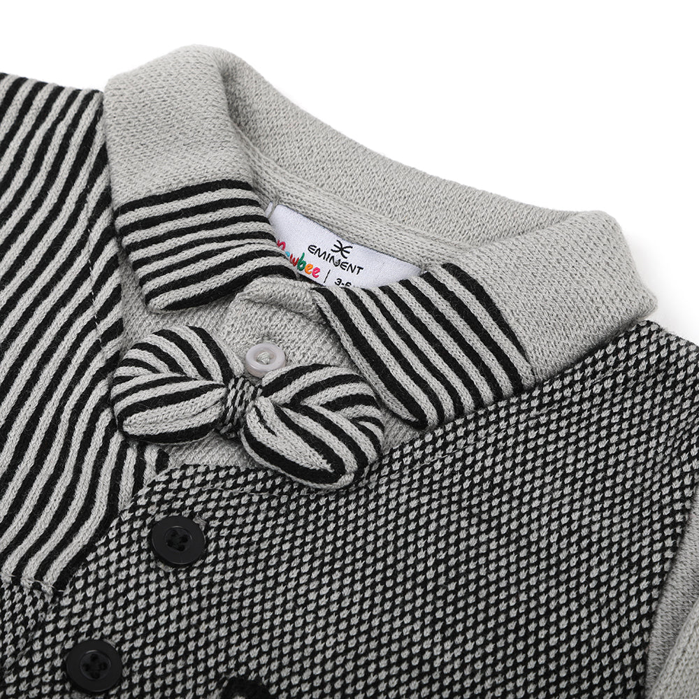 Newborn Boys Rompers - Black & Gray, Newborn Boys Rompers, Chase Value, Chase Value