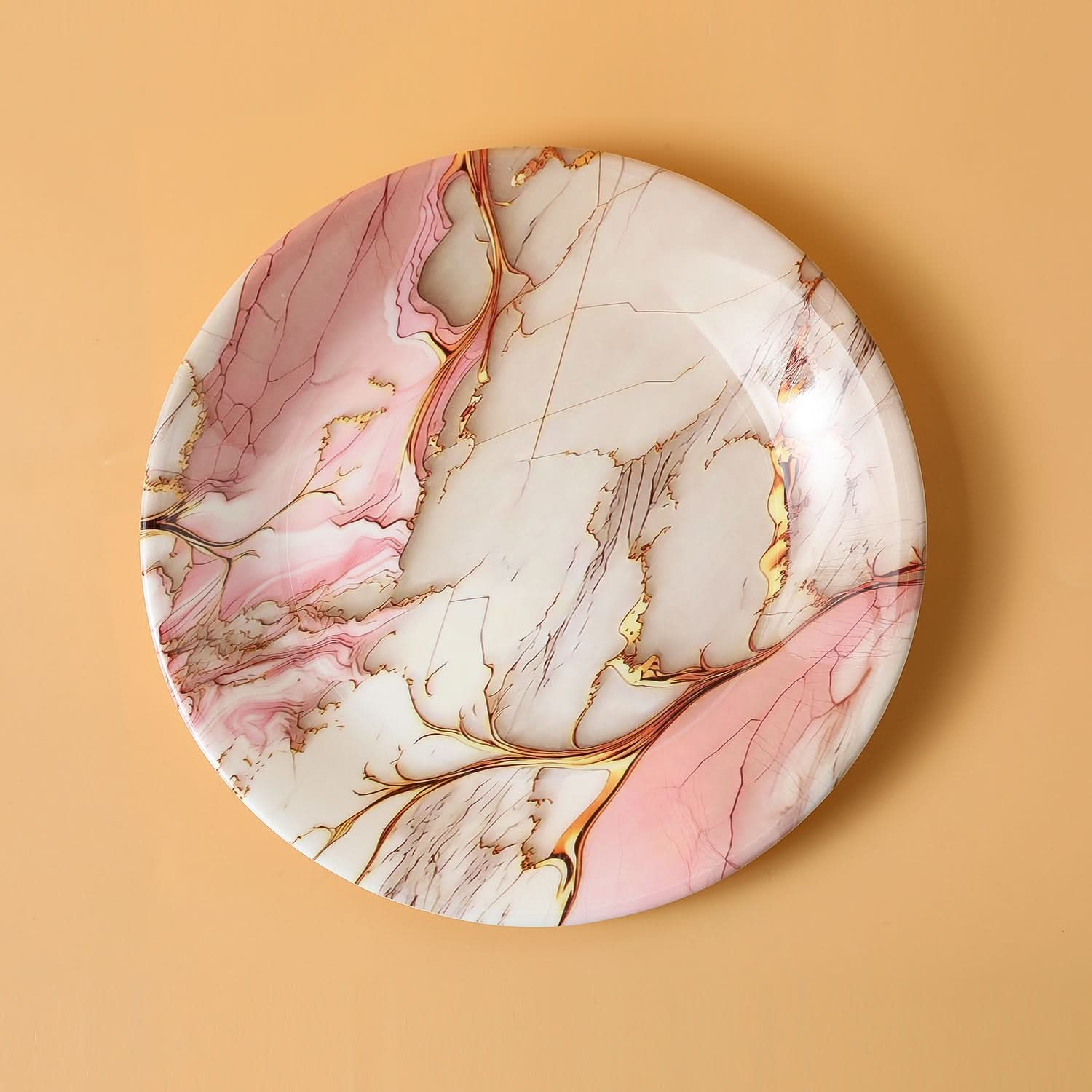 M-13 Pink Flat Plate 9", Plates & Bowls, Chase Value, Chase Value