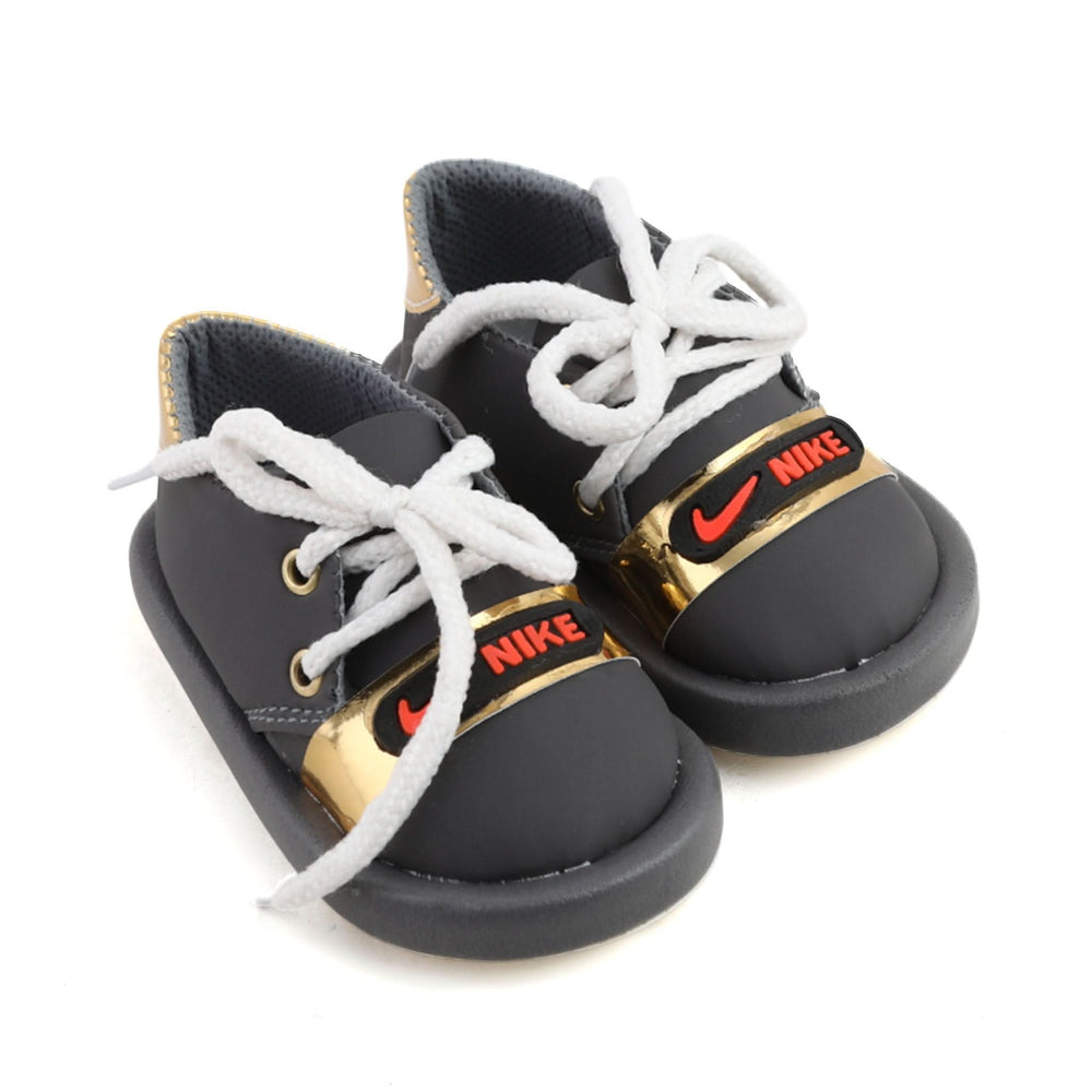 Newborn Boys Fancy Border Shoes, Newborn Caps, Shoes & Socks, Chase Value, Chase Value