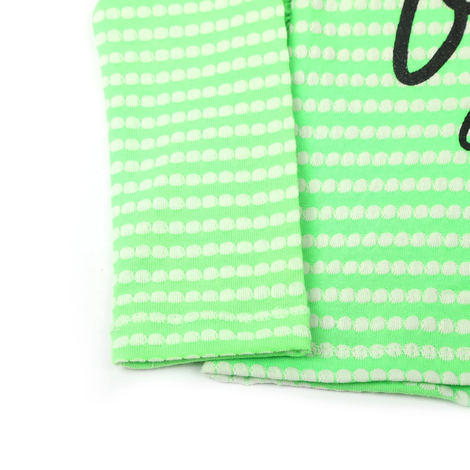 Girls Full Sleeves T-Shirt - Green, Girls T-Shirts, Chase Value, Chase Value