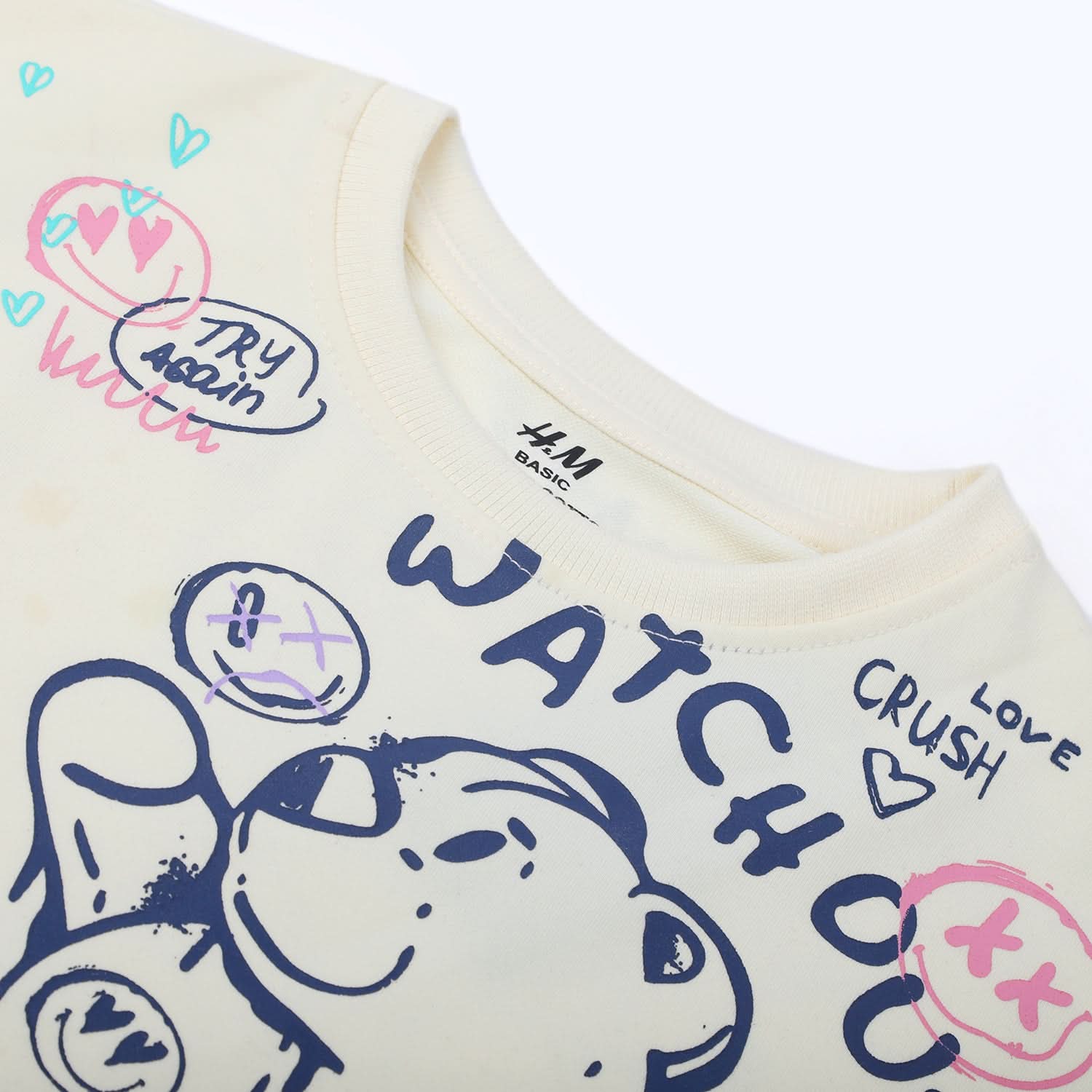 Girls Full Sleeves Sweat Shirt - Cream, Girls Hoodies & Sweat Shirts, Chase Value, Chase Value