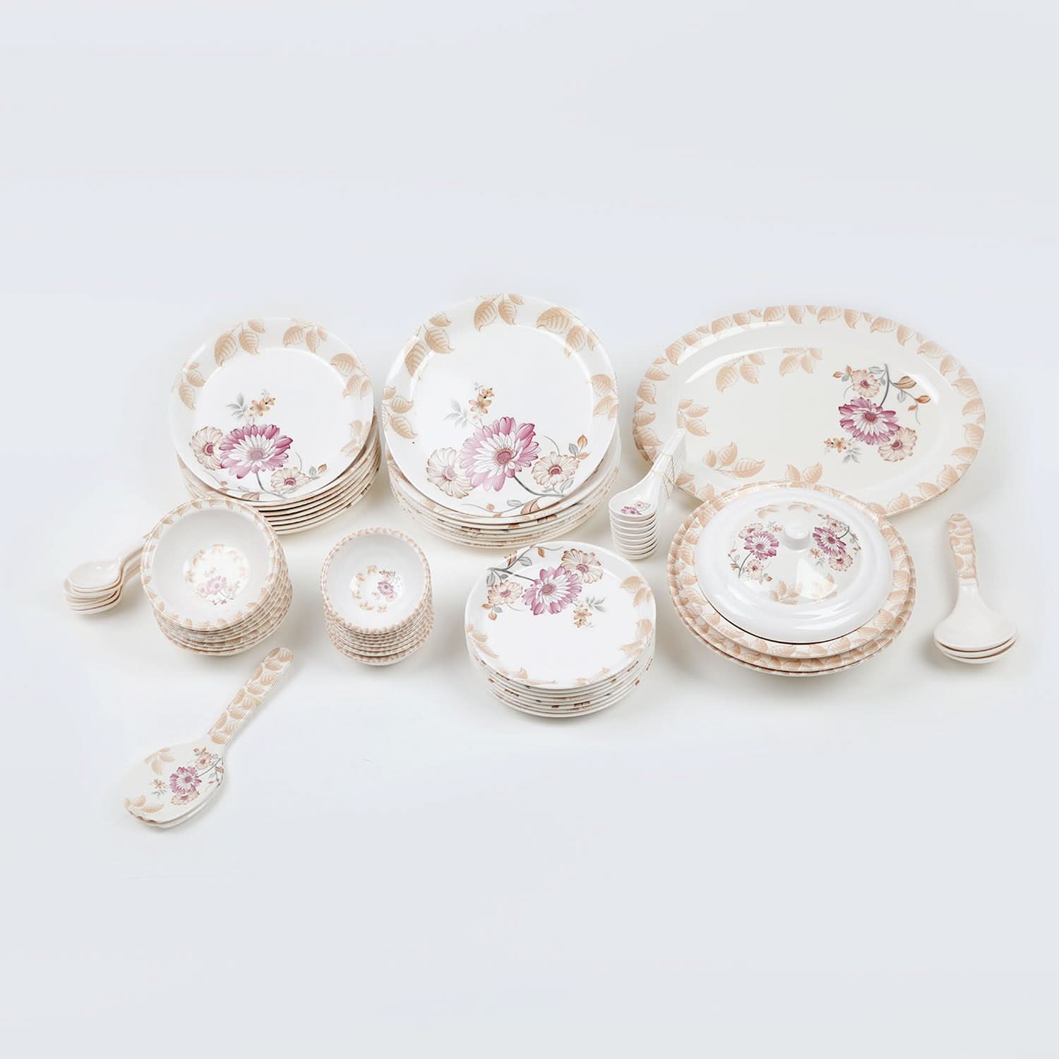 Royal Dinner Set 68Pcs For 8 Person Serving, Cutlery Set, Chase Value, Chase Value