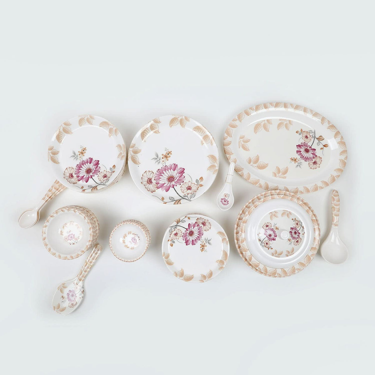Royal Dinner Set 68Pcs For 8 Person Serving, Cutlery Set, Chase Value, Chase Value