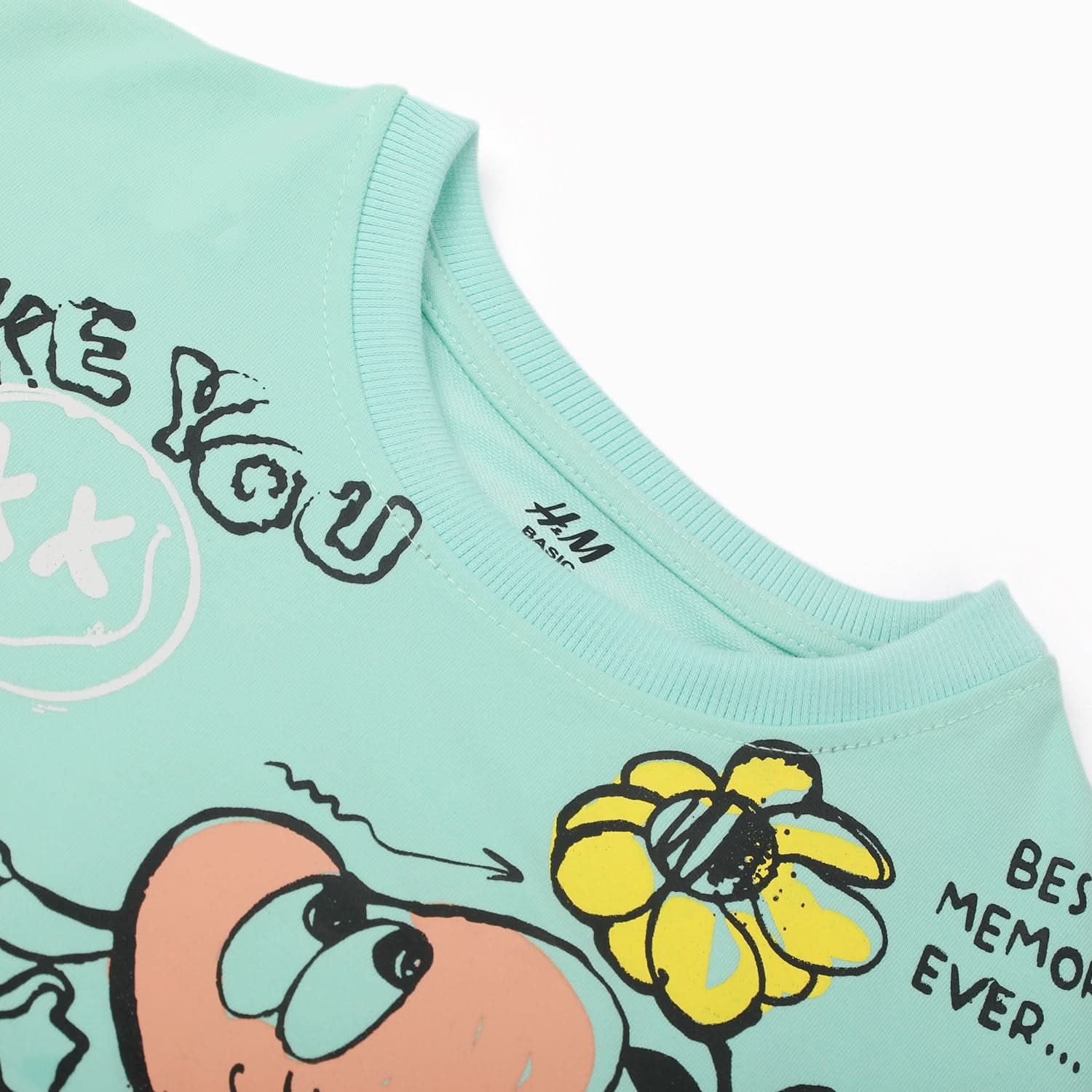 Girls Full Sleeves Sweat Shirt - Cyan, Girls Hoodies & Sweat Shirts, Chase Value, Chase Value