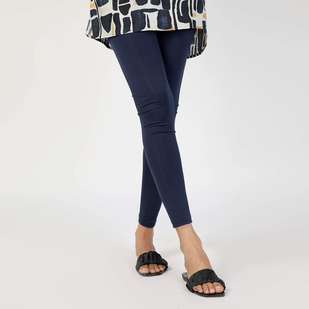 Women's Fancy Tights - Navy Blue, Women Pants & Tights, Chase Value, Chase Value