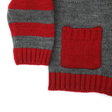 Eminent Newborn Boys Sweater - Charcoal & Red, Newborn Boys Winterwear, Eminent, Chase Value