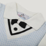 Newborn Boys Rompers - Light Blue & White, Newborn Boys Rompers, Chase Value, Chase Value