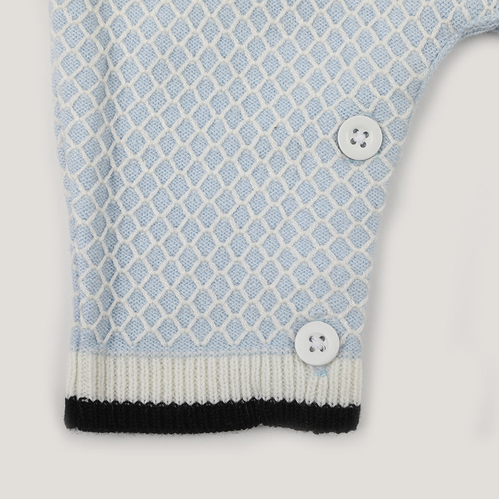 Newborn Boys Rompers - Light Blue & White, Newborn Boys Rompers, Chase Value, Chase Value