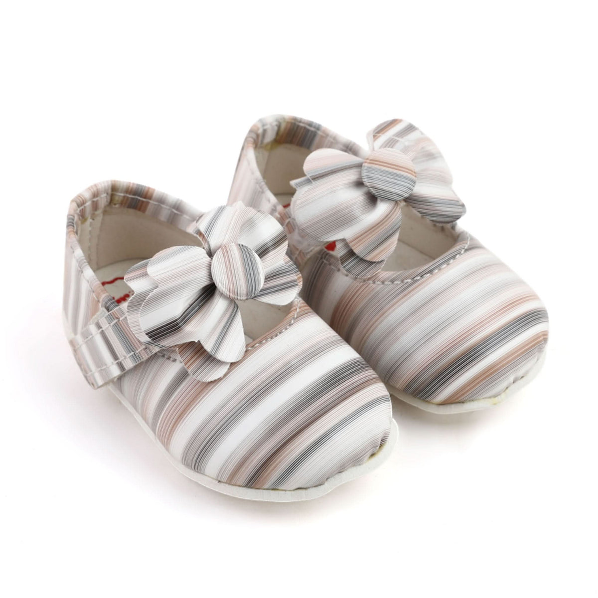 Newborn Girls Pumpy Multi Tie, Newborn Caps, Shoes & Socks, Chase Value, Chase Value