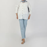 Women's Western Casual Shirt - White, Women T-Shirts & Tops, Chase Value, Chase Value
