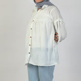 Women's Western Casual Shirt - White, Women T-Shirts & Tops, Chase Value, Chase Value