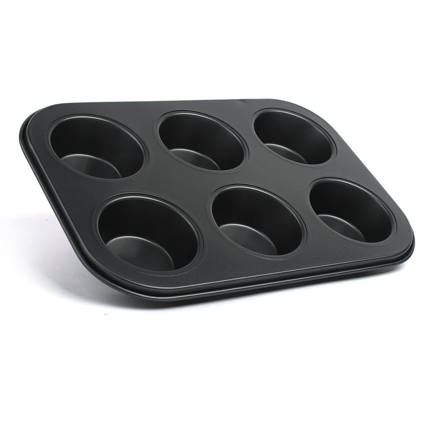Baking Tray 6 Section - Black, Baking, Chase Value, Chase Value