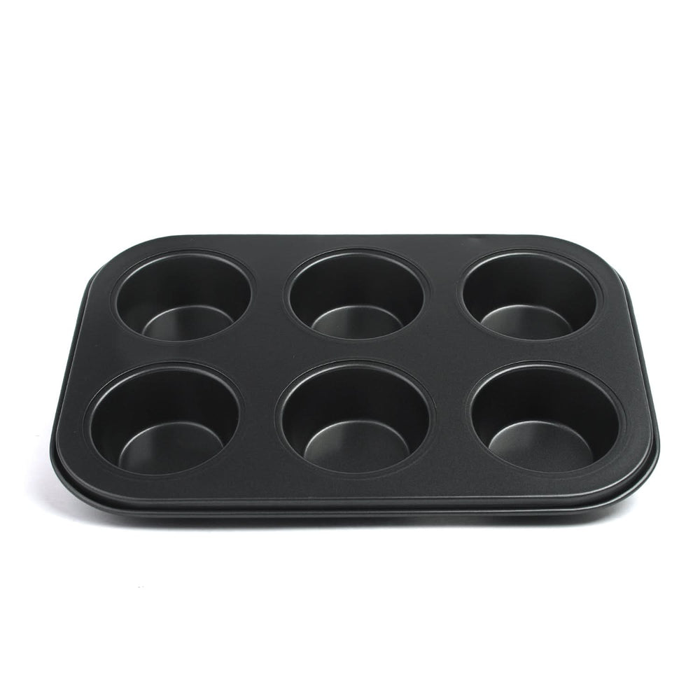 Baking Tray 6 Section - Black, Baking, Chase Value, Chase Value