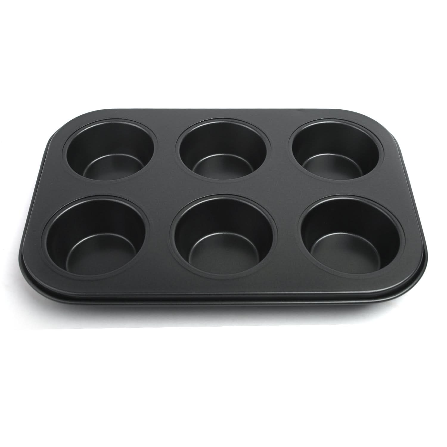 Baking Tray 6 Section - Black, Baking, Chase Value, Chase Value