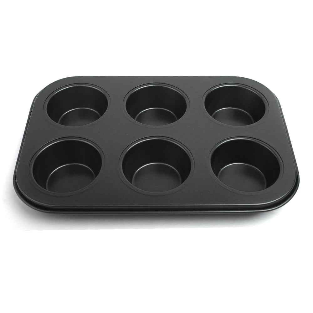 Baking Tray 6 Section - Black, Baking, Chase Value, Chase Value